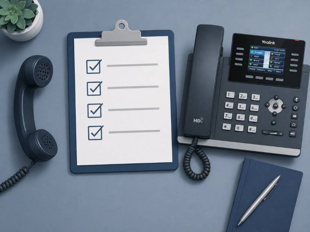 Checklist for New Jersey business transitioning off a POTS phone line