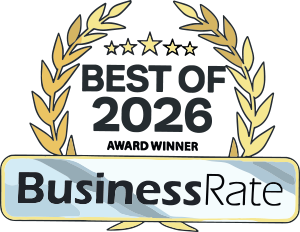 best of 2026 award winning business phone service provider from Business Rate